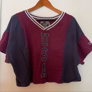 Champion USA Crop Top